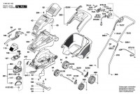 Bosch 3 600 H81 C00 ROTAK 40 Lawnmower Spare Parts